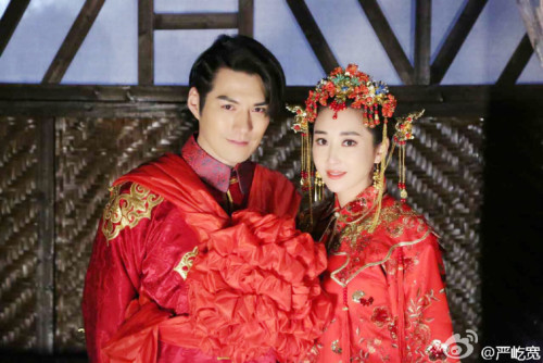 严屹宽杜若溪庆祝结婚周年晒搞怪恩爱照