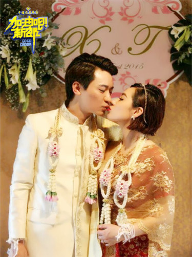 刘璇王弢泰式华美婚纱