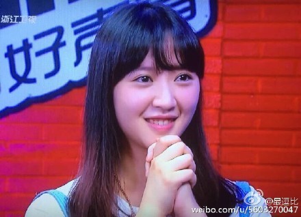 好声音徐林女朋友意外走红清纯模样抢镜
