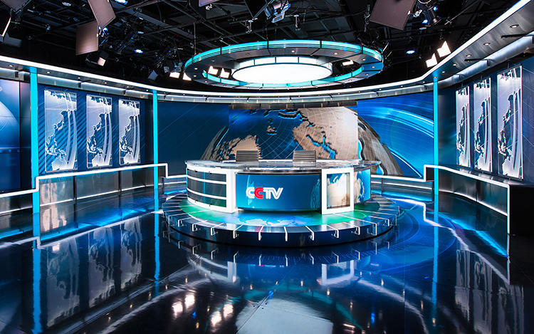 《新闻联播》国际范儿新演播室:超美国水准