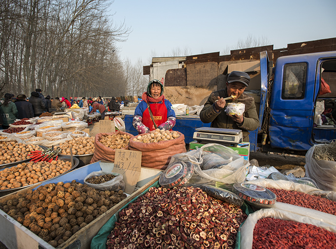 大兴青云店大集:城里人的最爱