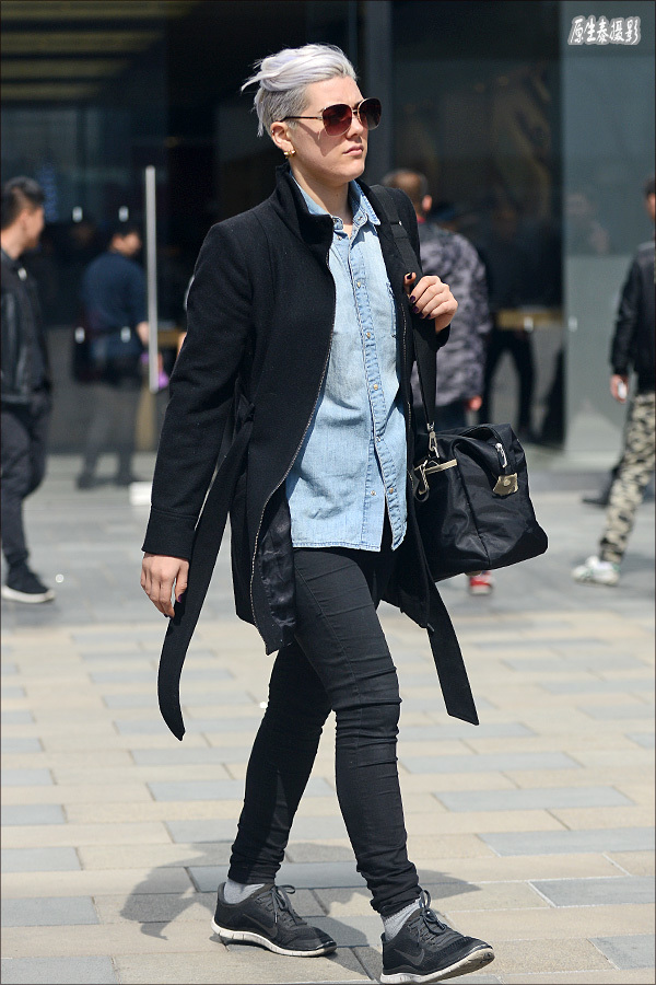 街拍潮男娘炮各有看点