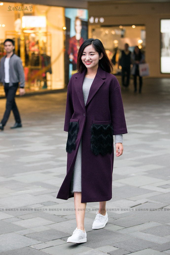 三里屯街拍潮人时髦范不输欧美