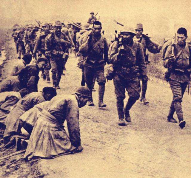 日本人拍摄的侵华老照片