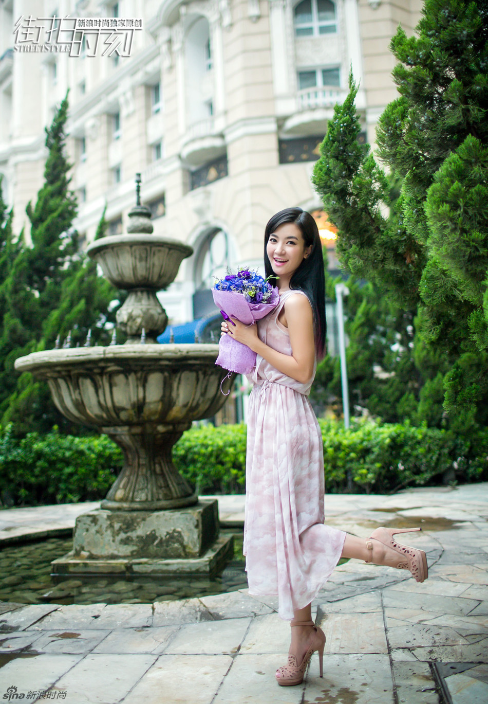 街拍时刻 李晟街拍甜美酷帅大转变