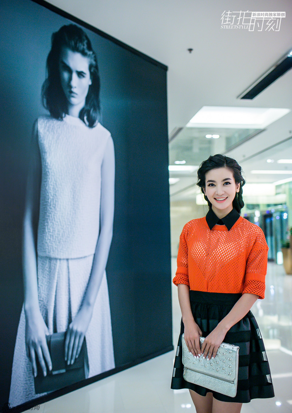 街拍时刻 李晟街拍甜美酷帅大转变