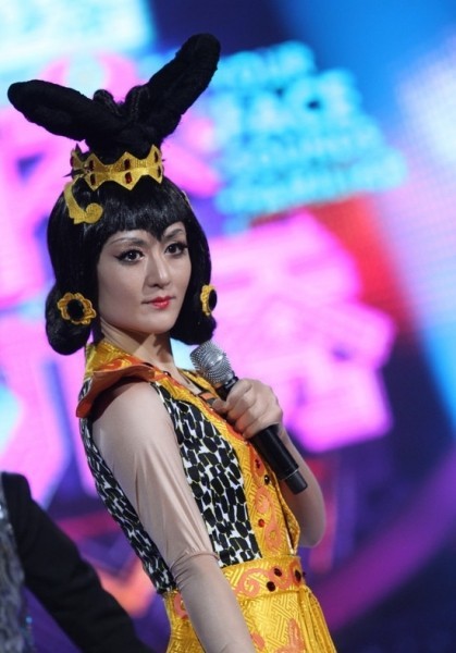 谢娜逆天模仿葫芦娃蛇精