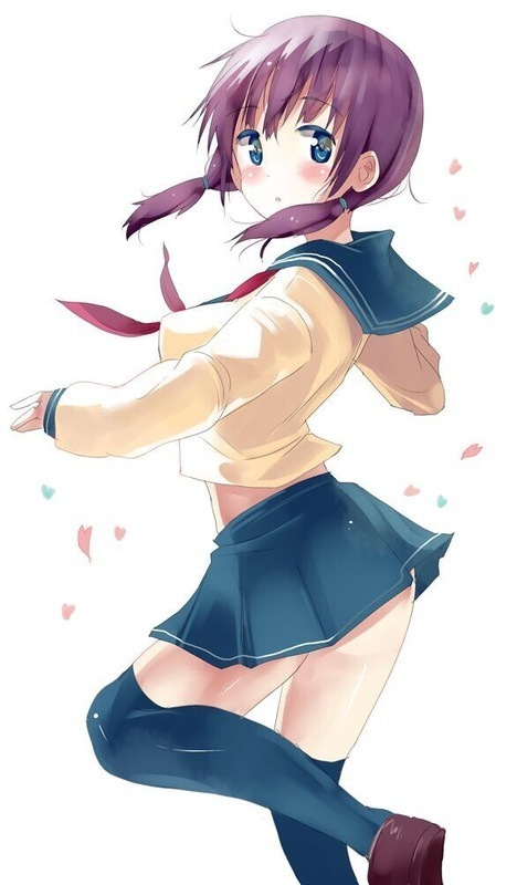 二次元少女校服图 怪蜀黍们请hold住