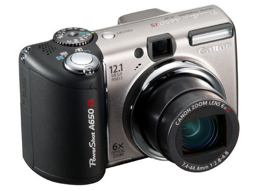 佳能a650 is 相机外观