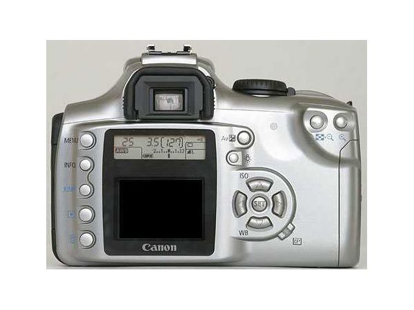 佳能eos 300d 相机外观