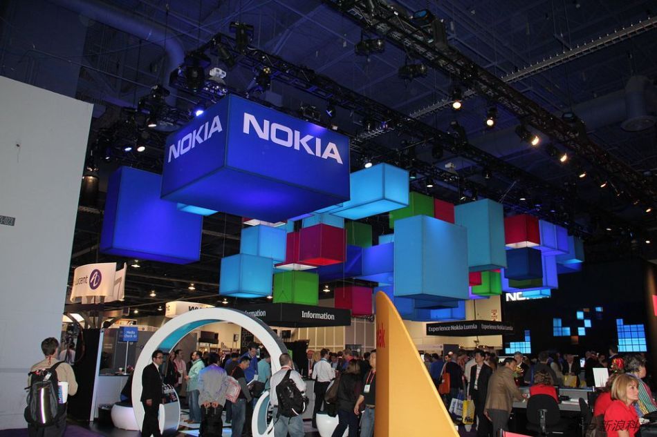 ces展台图集:诺基亚展台