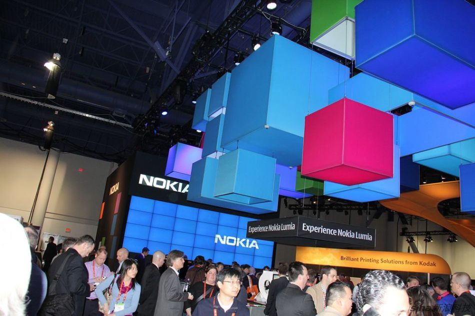 ces展台图集:诺基亚展台