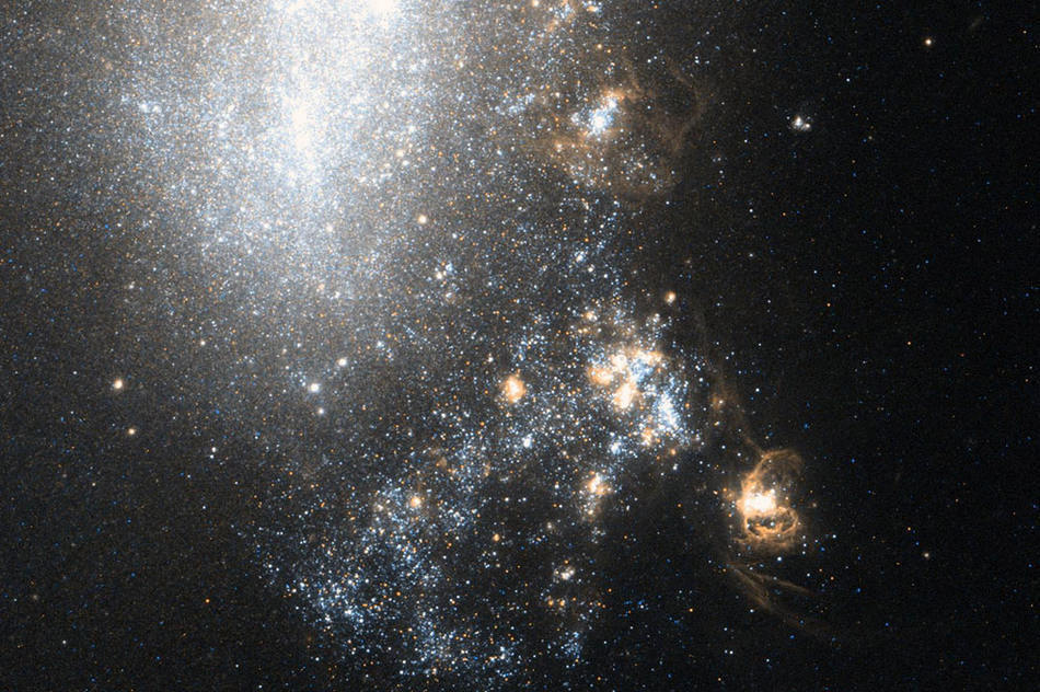 哈勃望远镜拍宇宙空间奇幻美景