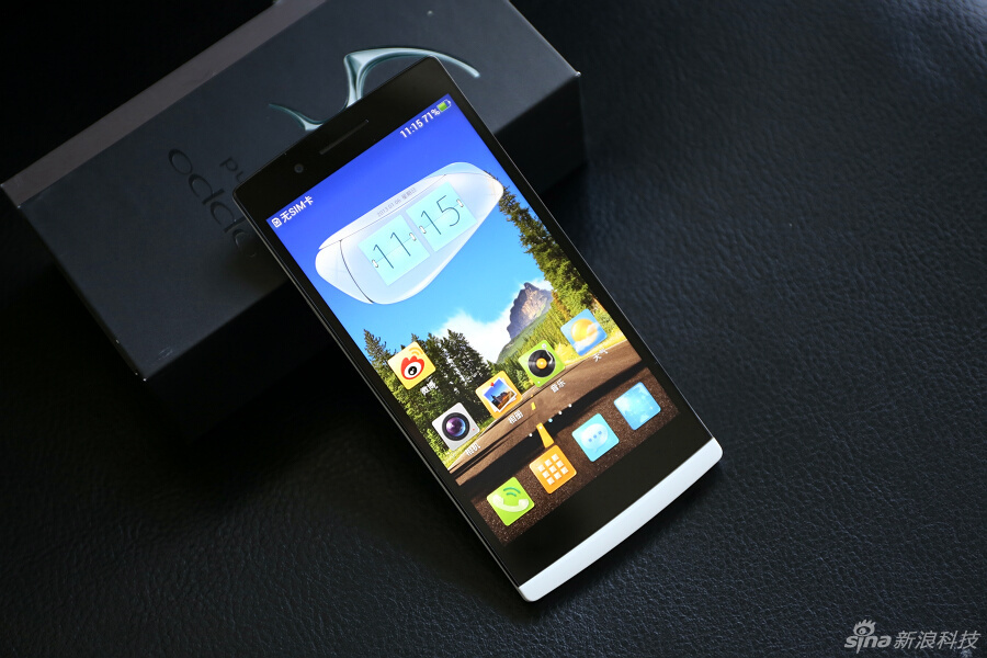 5英寸1080p屏幕 oppo find 5工程机图赏