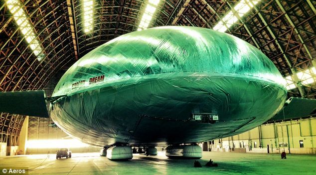 美研制新型硬式飞艇:垂直起降运载量达66吨