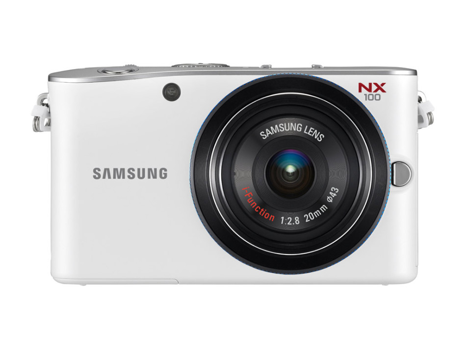 三星nx100 相机外观