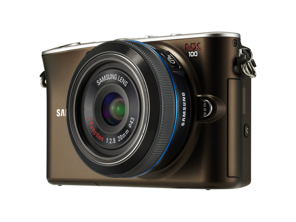 三星nx100 相机外观