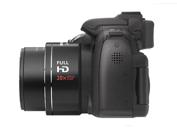 佳能sx1 is 相机外观