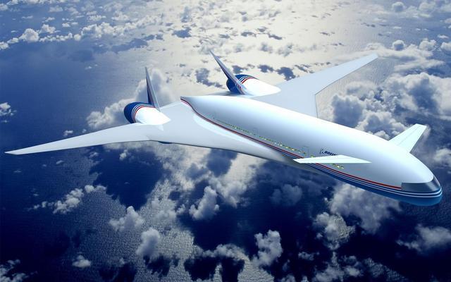 空客2050概念飞机图片
