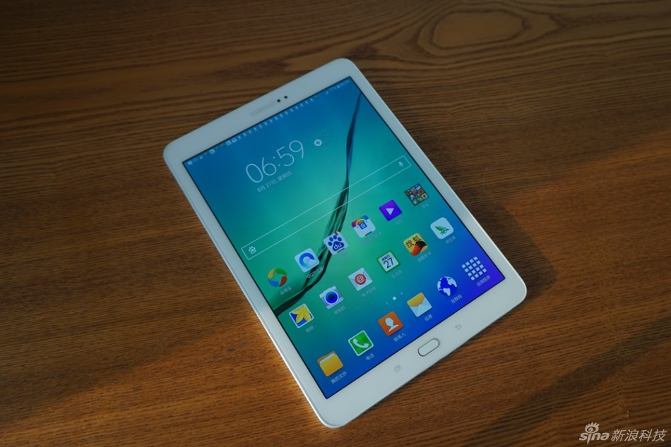 轻薄有佳 三星galaxy tab s2平板实拍图赏
