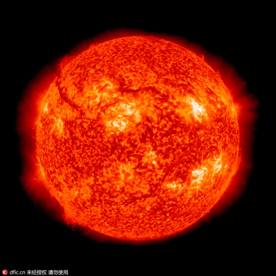 nasa发布最新太阳耀斑图 画面神奇而壮观