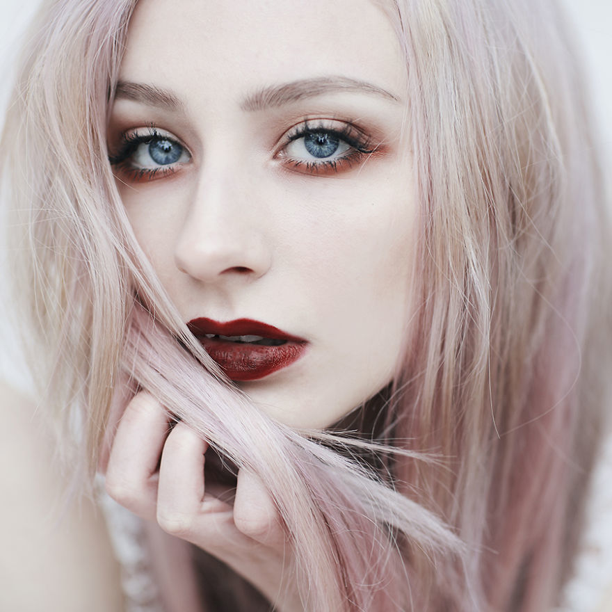 上帝的杰作 有一种偏爱叫做蓝眼美女