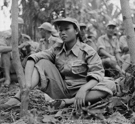 最后撤往台湾的国军女兵