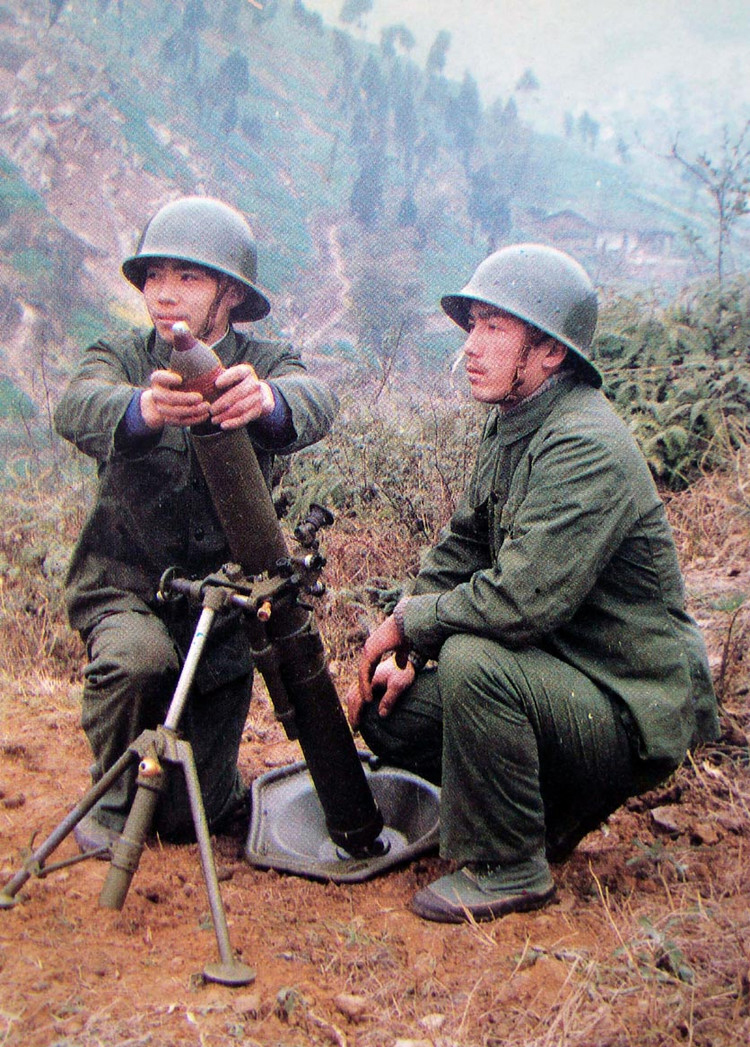 浴血奋战的青春:对越自卫反击战彩照