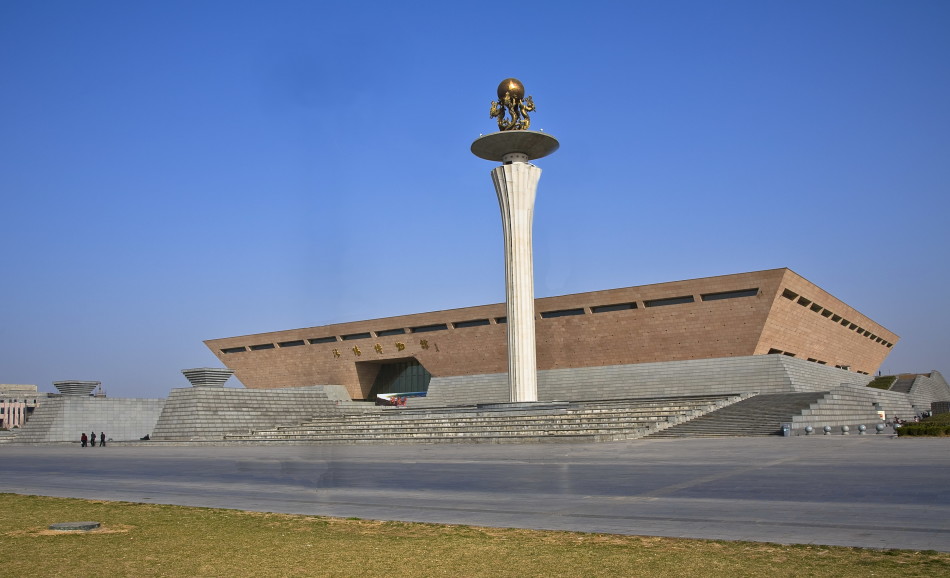 洛阳博物馆新馆外景.