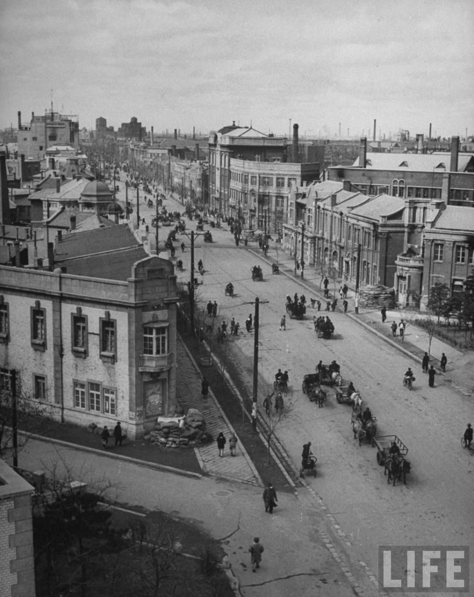 罕见老照片曝光:解放前中国各地城市俯瞰照(组图)