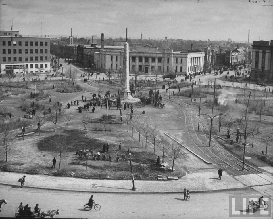 罕见老照片曝光:解放前中国各地城市俯瞰照(组图)