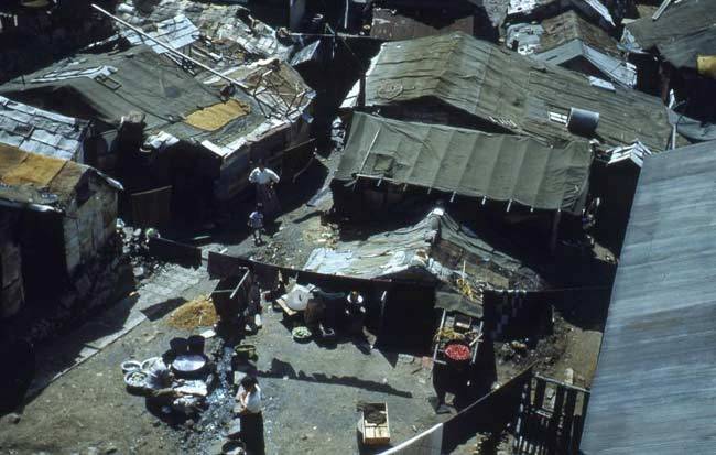 罕见彩照:朝鲜战争刚结束后的韩国