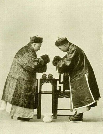 宝贵旧照片图解清朝时的繁文缛节