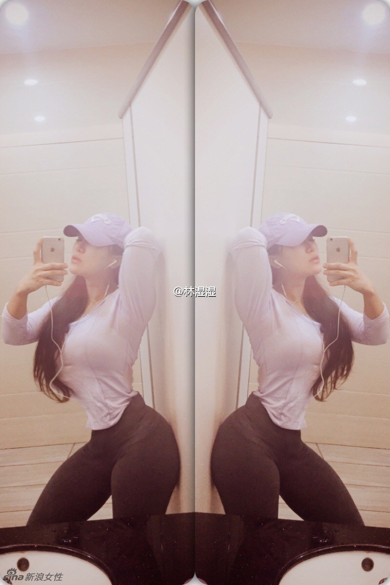 健身女孩丰胸翘臀惹人羡 被称"中国版卡戴珊"_高清图集_新浪网