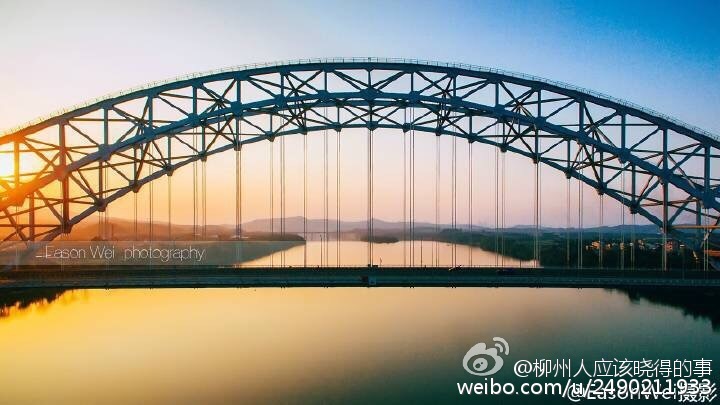 柳州最美大桥:白露大桥