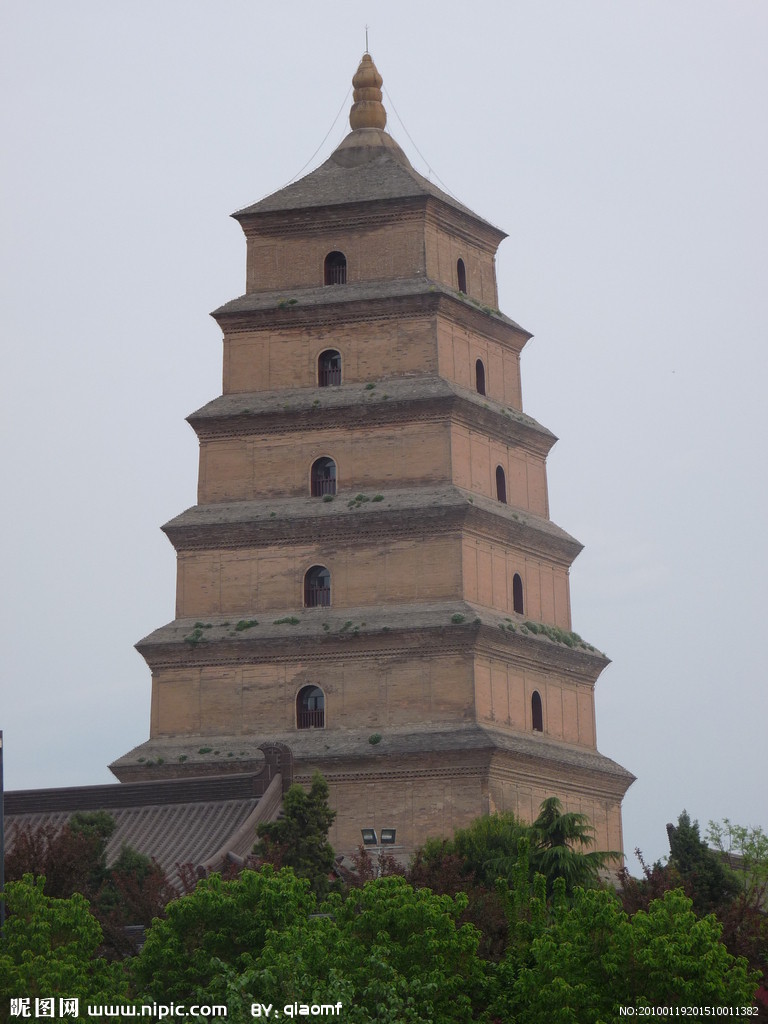 是西安市的标志性建筑和著名古迹,也是可以供登临的少数古塔之一