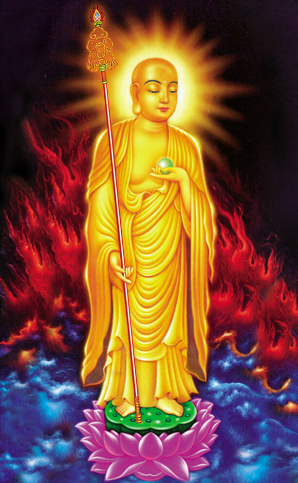 恭迎地藏王菩萨圣诞:精美圣像集_高清图集_新浪网