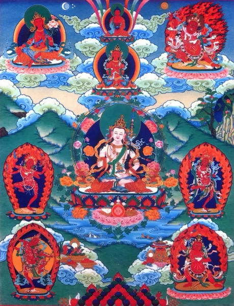 圆满一切心愿的九位本尊