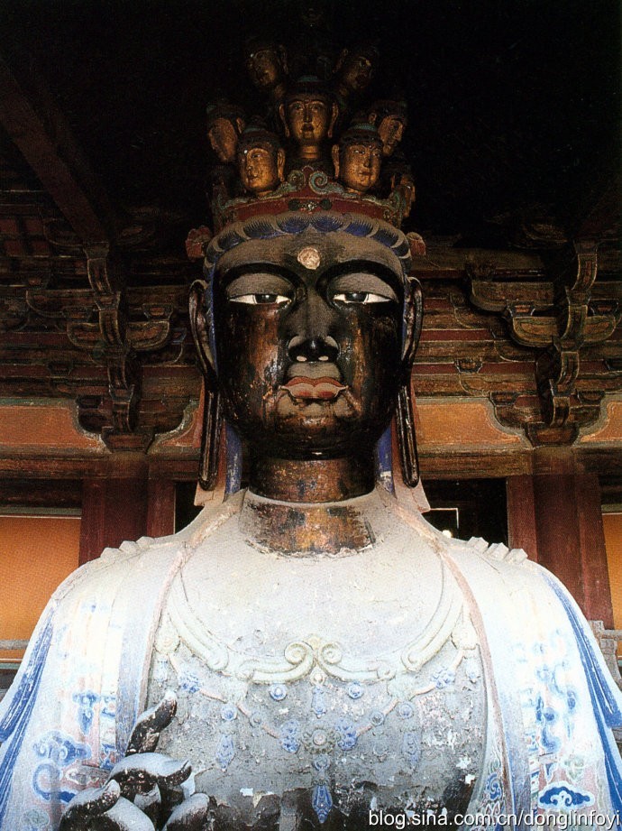 独乐寺观音阁十一面观音大像