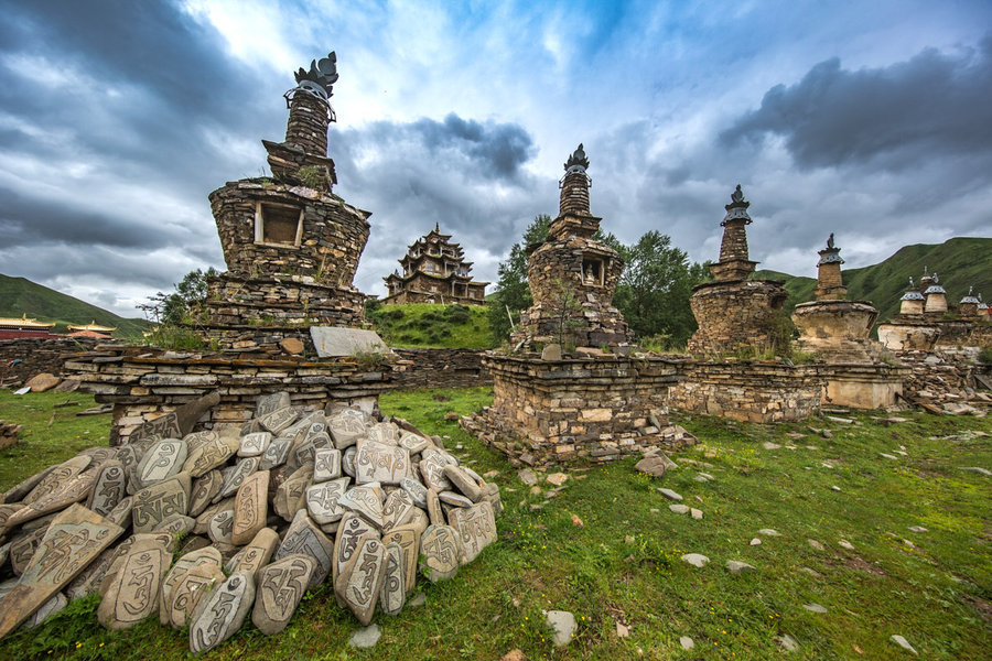 青海白扎寺曾经的辉煌