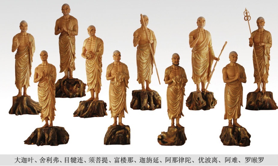 佛陀十大弟子_高清图集_新浪网