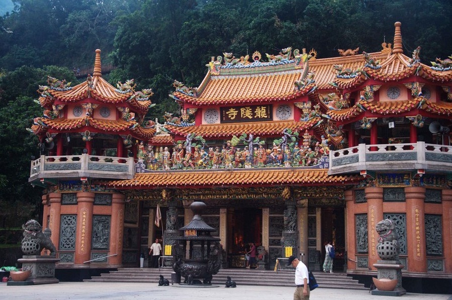 台湾龙隐寺石雕活灵活现_高清图集_新浪网