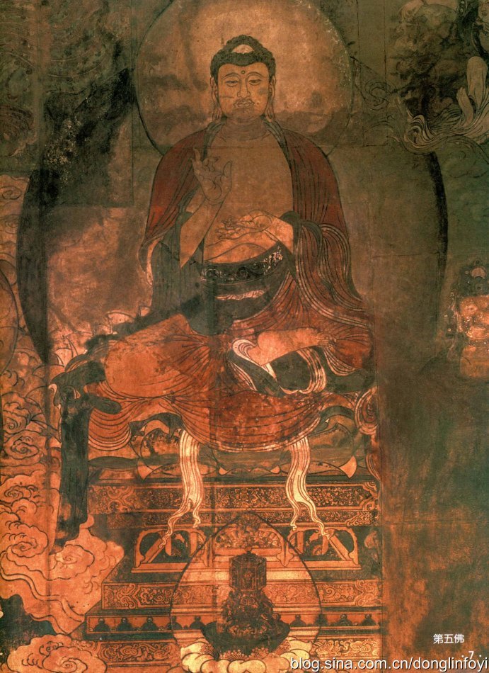 大气磅礴之作稷山县兴化寺元代壁画七佛图