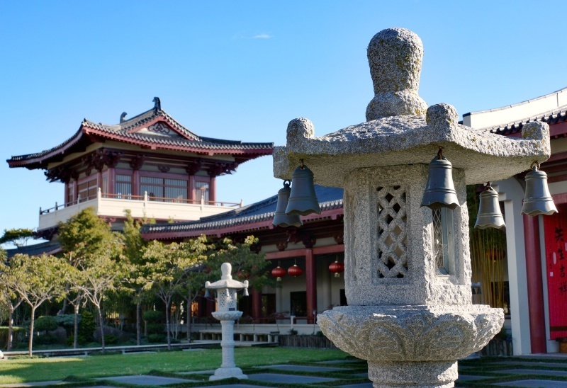 新西兰北岛佛光山建筑之美