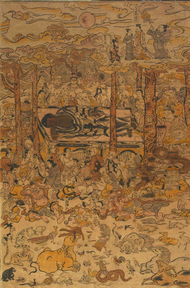 世界各地典藏释迦牟尼佛涅盘像集锦