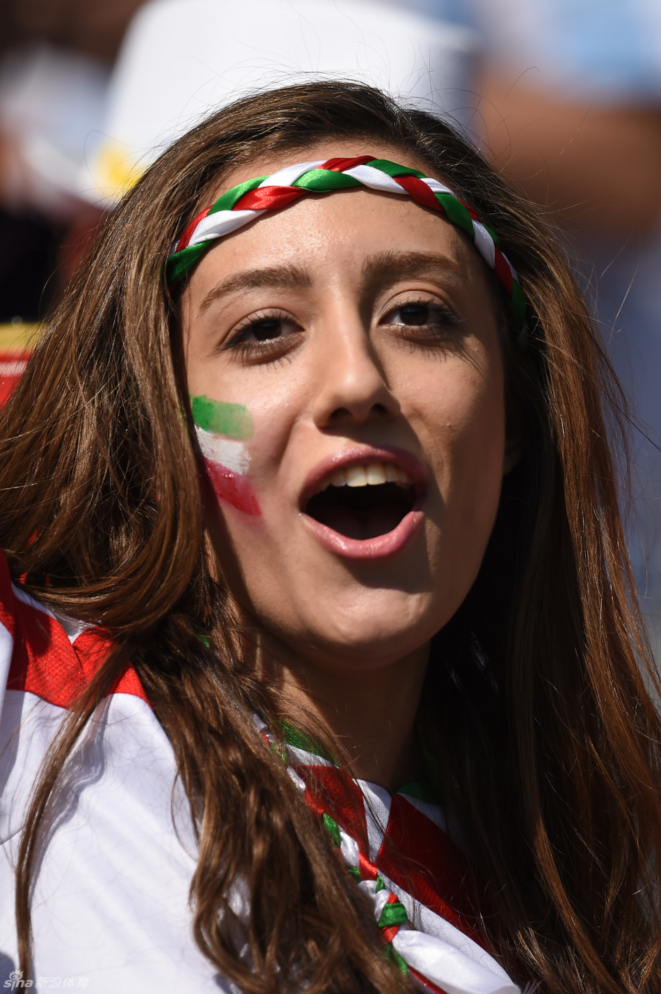 伊朗女球迷,走出国门看世界杯