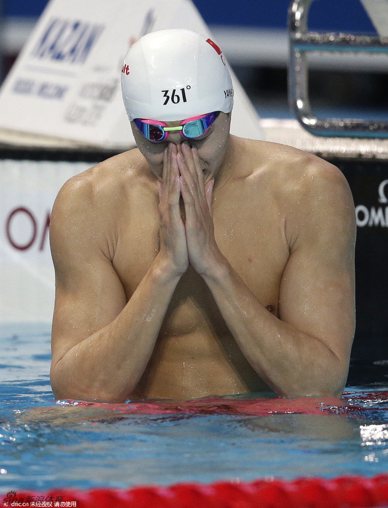 北京时间8月7日,孙杨在400米自由游泳的决赛中遗憾的与金牌失之交臂