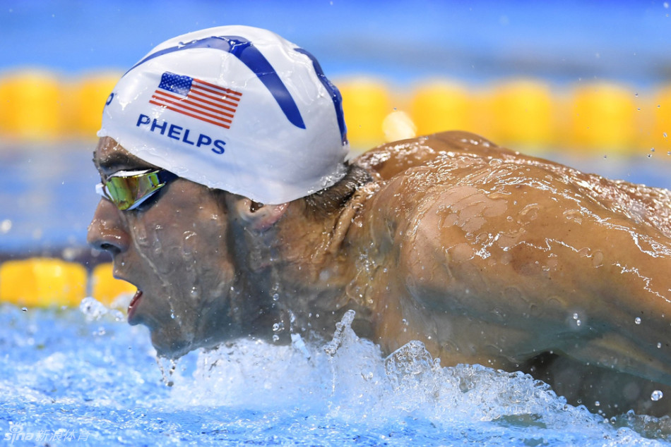 菲尔普斯出战200米蝶泳_高清图集_新浪奥运_新浪网