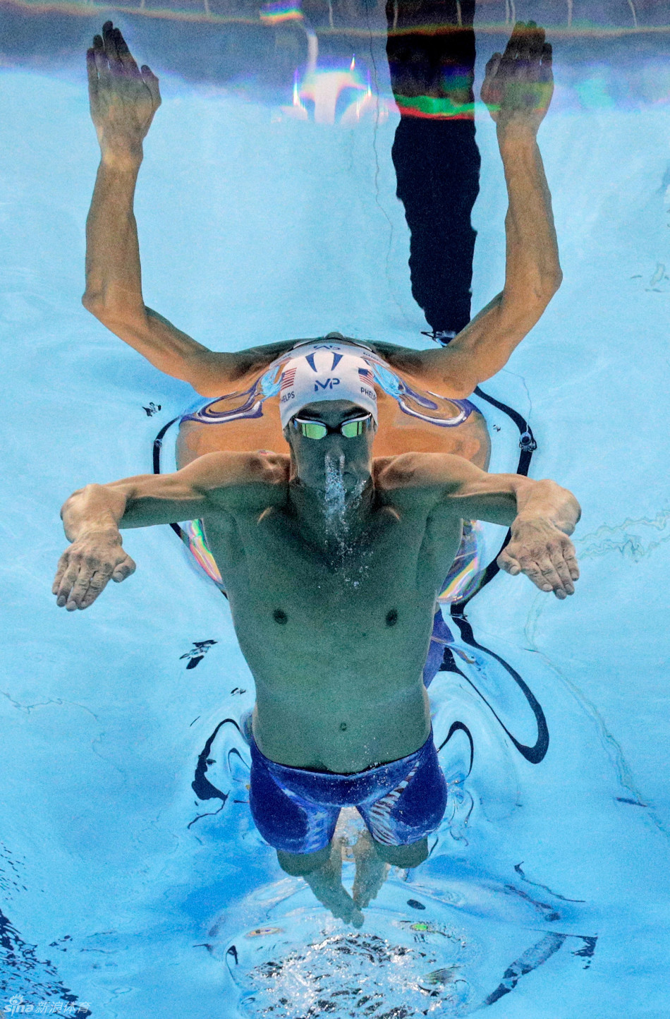 男子200米个人混合泳菲尔普斯晋级_高清图集_新浪奥运_新浪网
