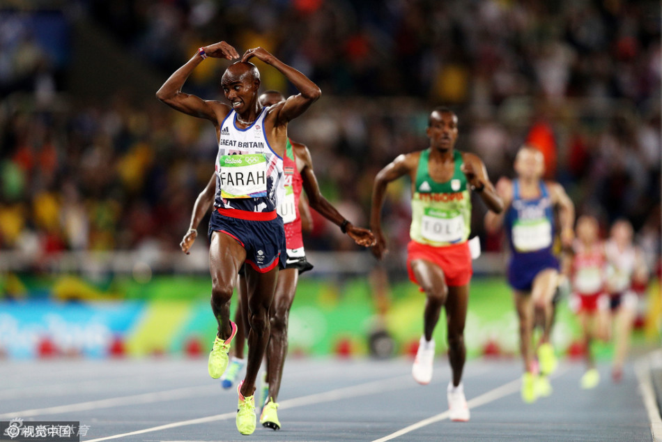 法拉赫万米成功卫冕_新浪图片